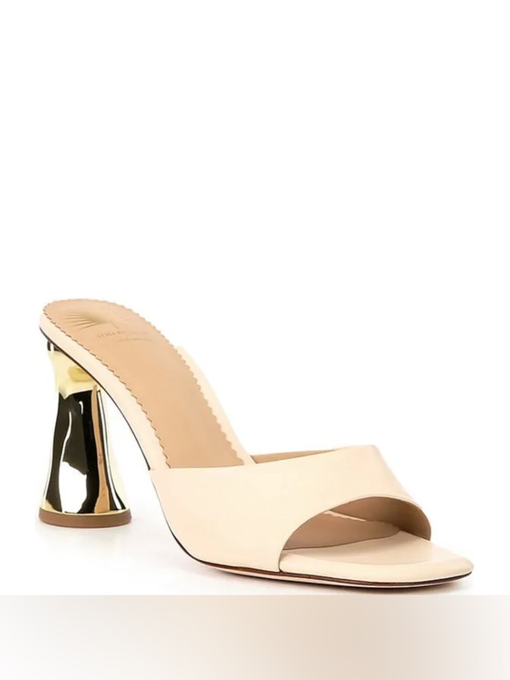 NWT Antonio Melani x Style by Simkins Kate Leather Dress Mules, Sz 9.5